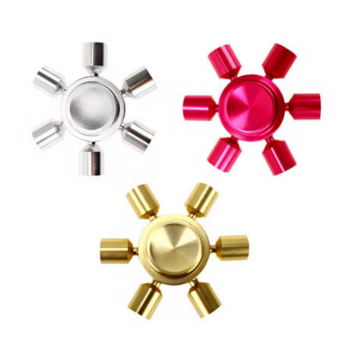 Metal Hectagon Deluxe Spiner DIY