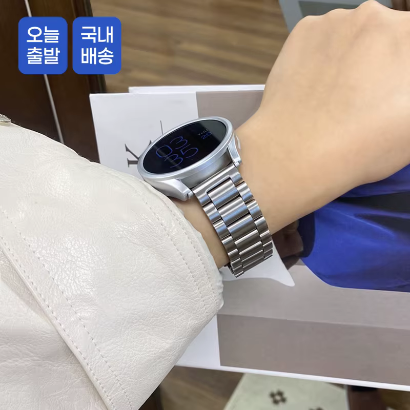 Story Link Galaxy Watch 7 6 5 4 Roman Metal Strap Samsung Galaxy Watch7 Galaxy Watch6 Galaxy Watch5 Galaxy Watch4 40MM 44MM Classic Pro Band 20MM 22MM_ojm