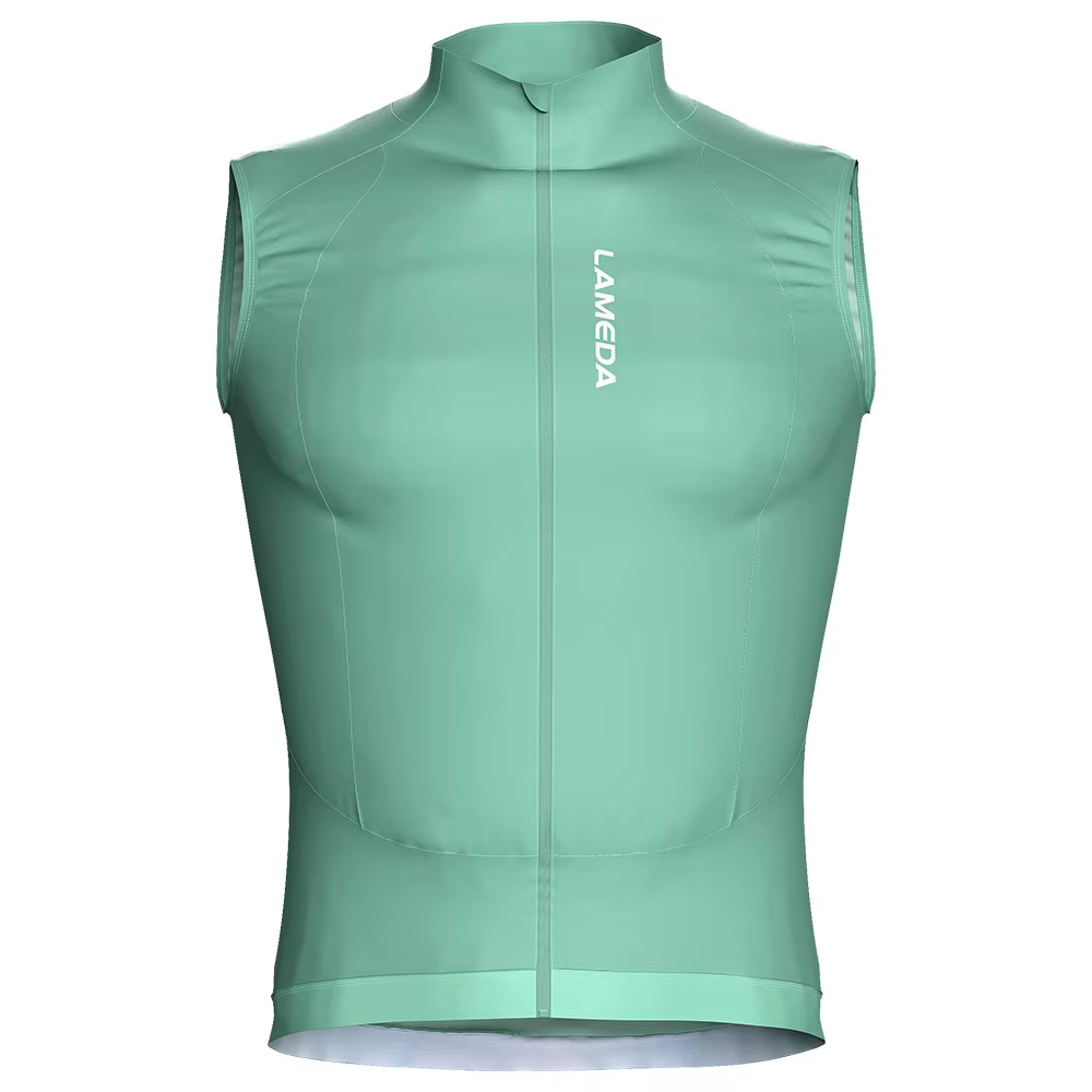 LMEDA BETA + Level Bike Vest Silet 2024AWS408 Men's Green