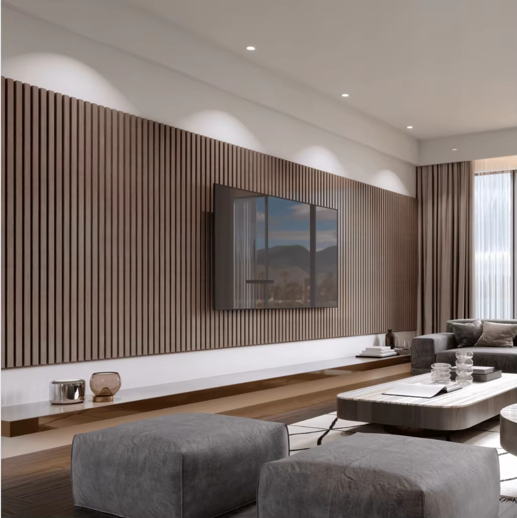 2,25m Height 100%-m Ripped Panel-Bedside, TV Rack, Decoration Furniture for Partitions and Walls