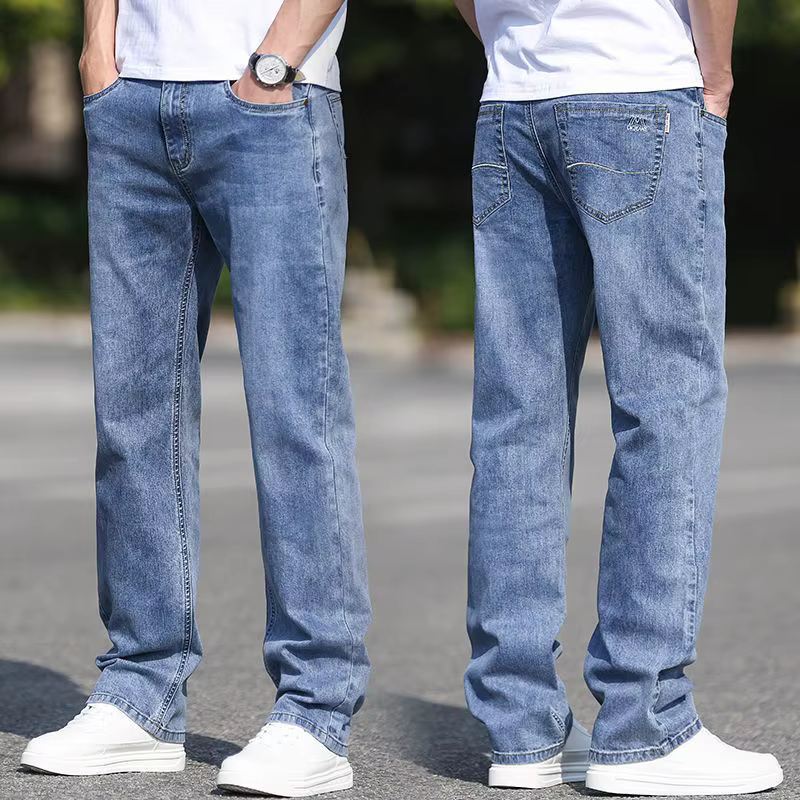 Trend In Men's Spring Autumn jeans Span Washing DNWRING WIXWRANEWYWRAN-CAPTOR-DN0605 Casual Denim Pants DN0605