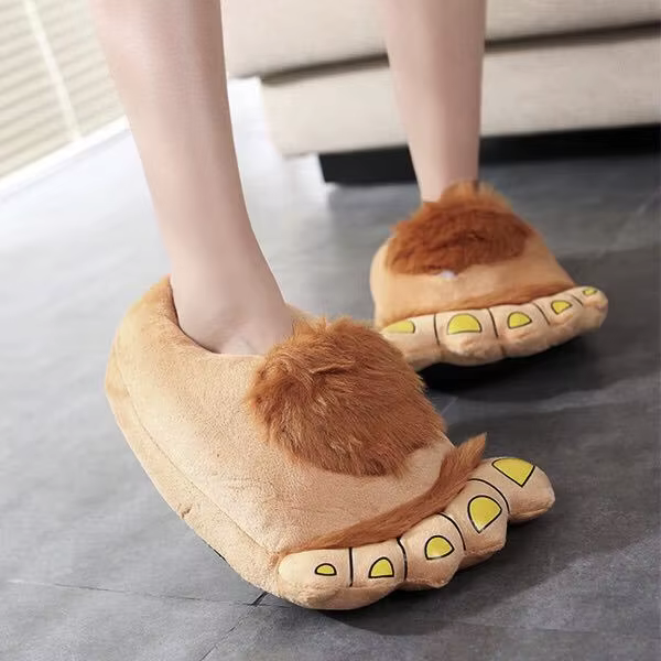 Woolly slippers men women winter winter living room woolly indoor