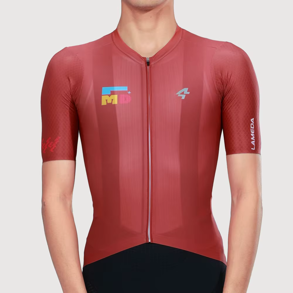 LMEDA BETA Level Long-sleeved JERGY 23SSZ135-20 Male and female red