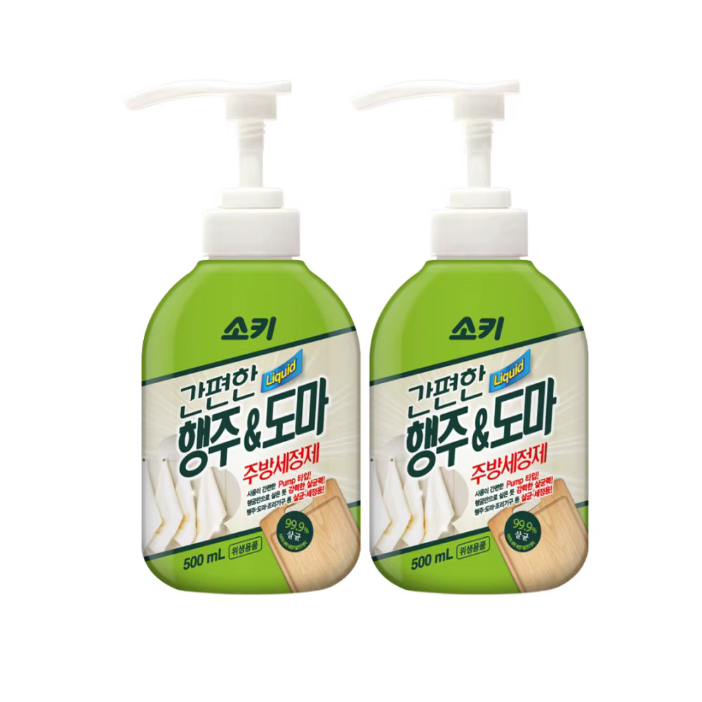 Mugunghwa Soki easy to clean & Chaum kitchen cleaning agent 500ml x 2 pieces