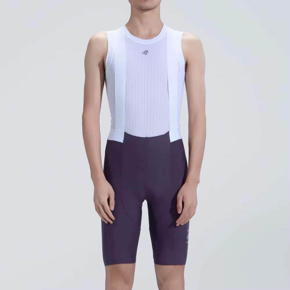 LMEDA BETA + Level bib short riding suit 2024SSZ277 men's Purple