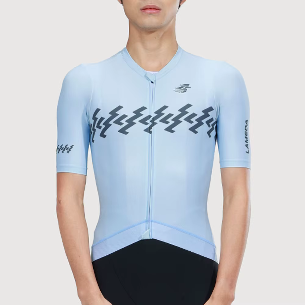 LMEDA BETA Level Half-sleeved Stage 2024SSXX315-55 Men's Sky Blue