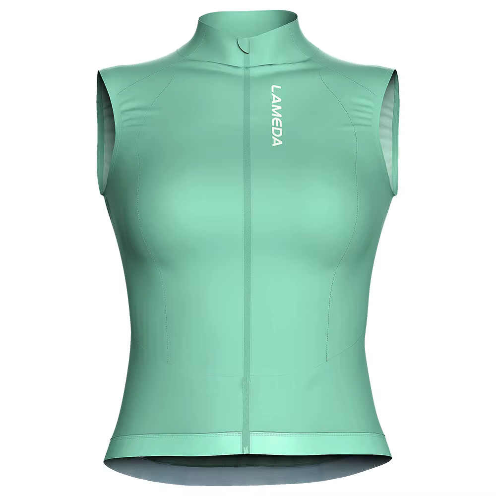 LMEDA BETA + Level Bike Vest Silet 2024AWS427 Women's Green