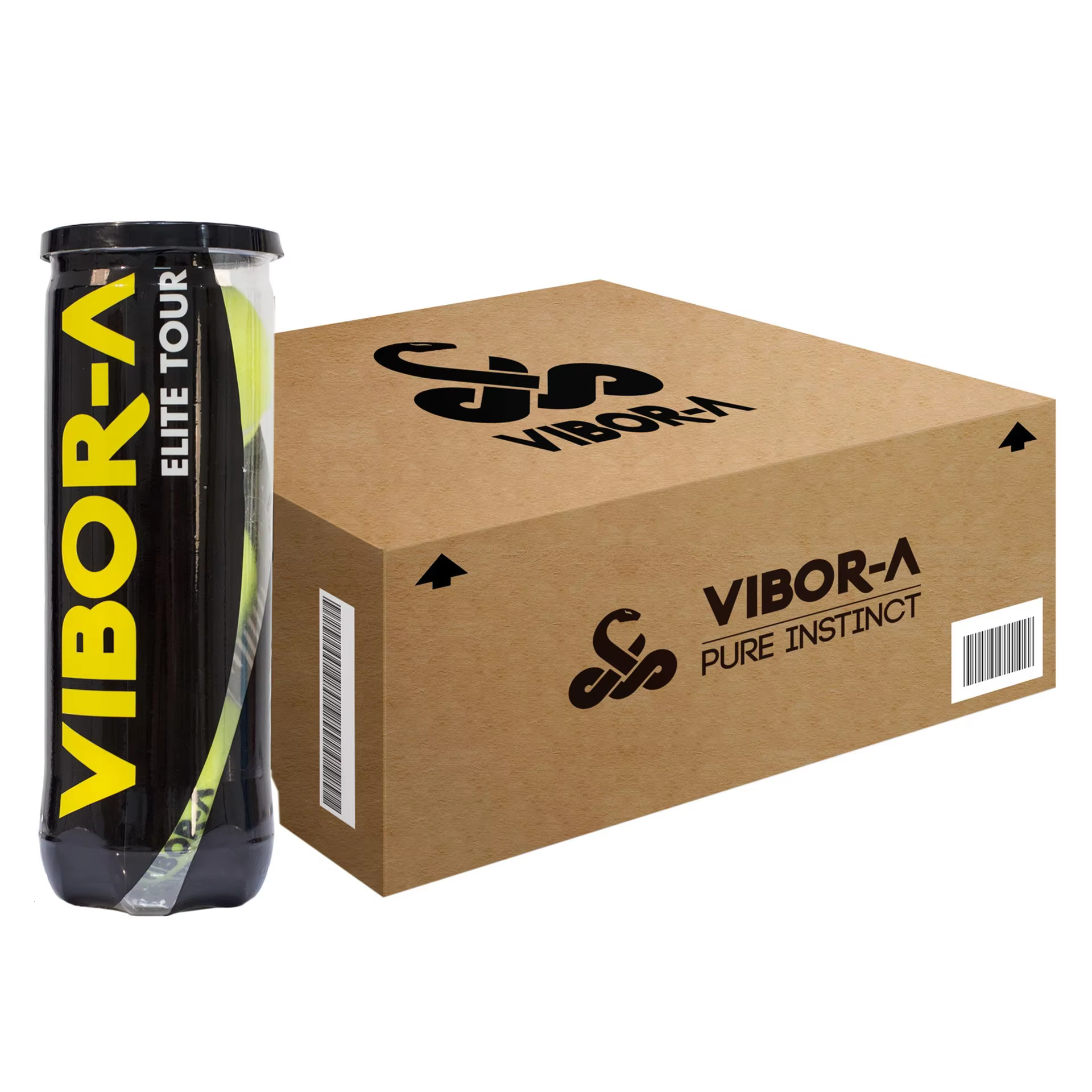 Drawer paddle balls VIBOR-A ELITE TOUR (24 boats X 3 balls)