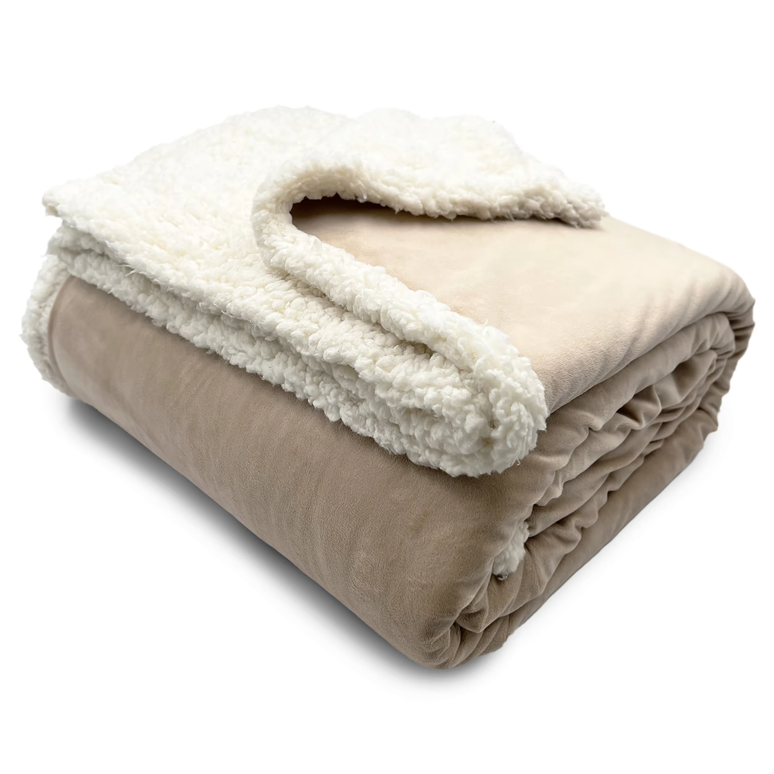 160x220 cm Sherpa Fabric Flannel Double Layer Sofa Bed Blanket