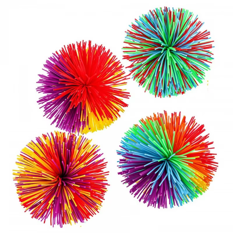 Softee-lot 4 silicone pompoms