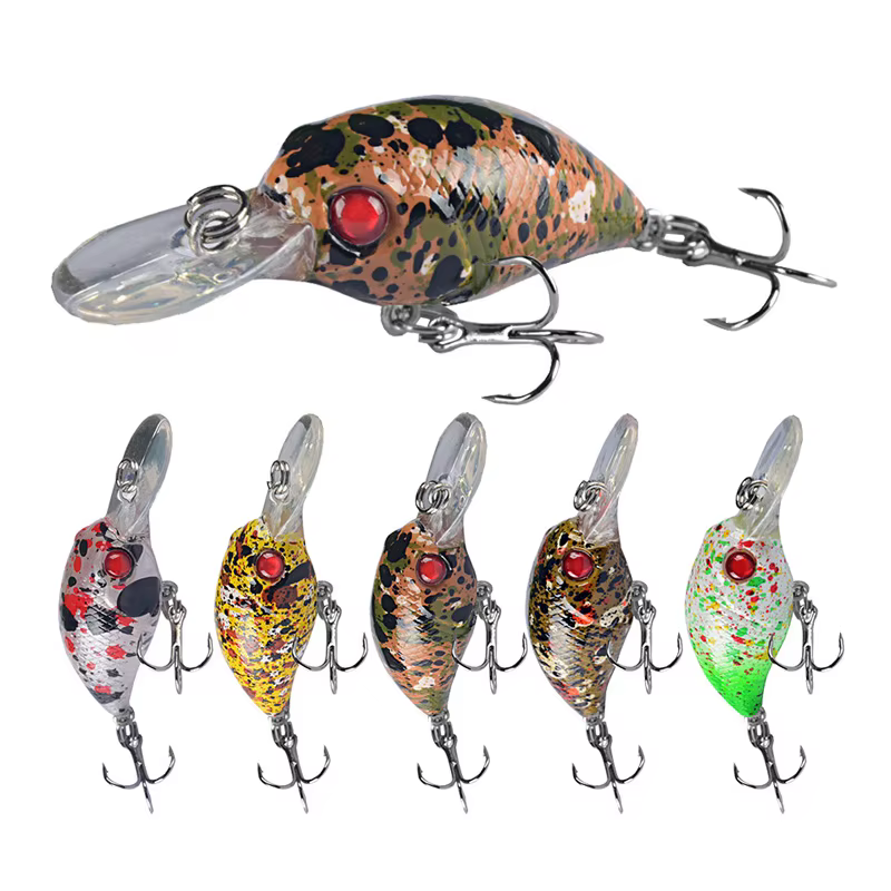 DHYJSFDC 2021 New Product Special Promotion Offer 4.5cm 3g Crankbait Fishing Lure For Pike Floating Wobblers (unlimited)
