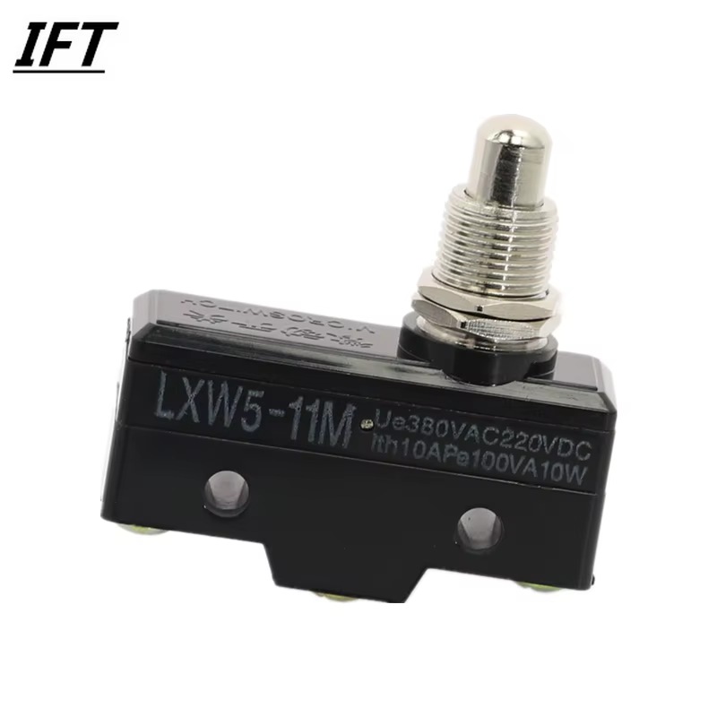 1pcs AC 380V DC 220V 15A Push Plunger Actuated Momentary Limit Switch LXW5-11M