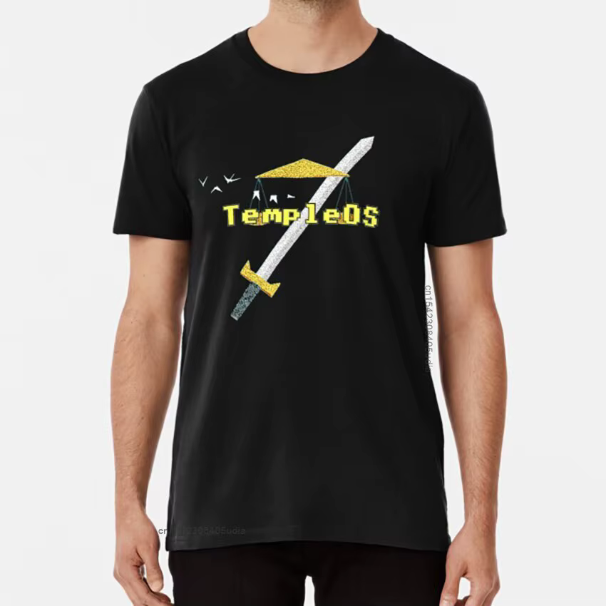 Templeos - Terry Davis T Shirt Terry Davis Templeos Temple Terry A Davis Operating System Compiler Kernel Developer
