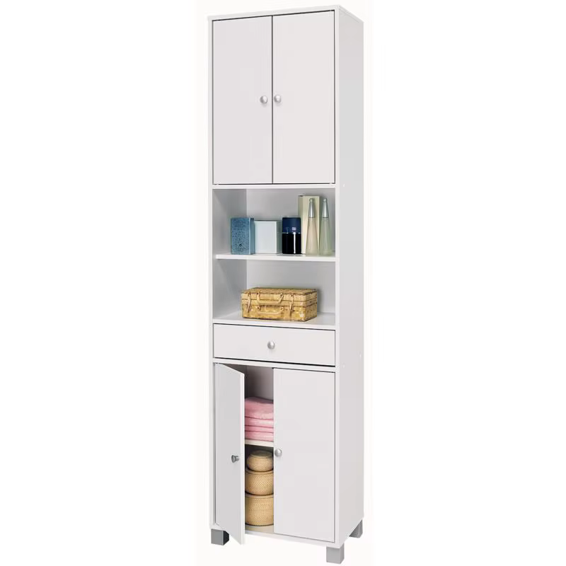 Bathroom cabinet, bathroom auxiliary furniture, storage cabinets, bathroom furniture, bathroom cabinet 196x51x33 cm