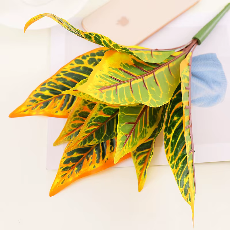 35cm Artificial Plants Flowers Arrangement Silk Green Grass Tree Fake Leaf Foliage Bush Home Wedding Table Christmas Decoration