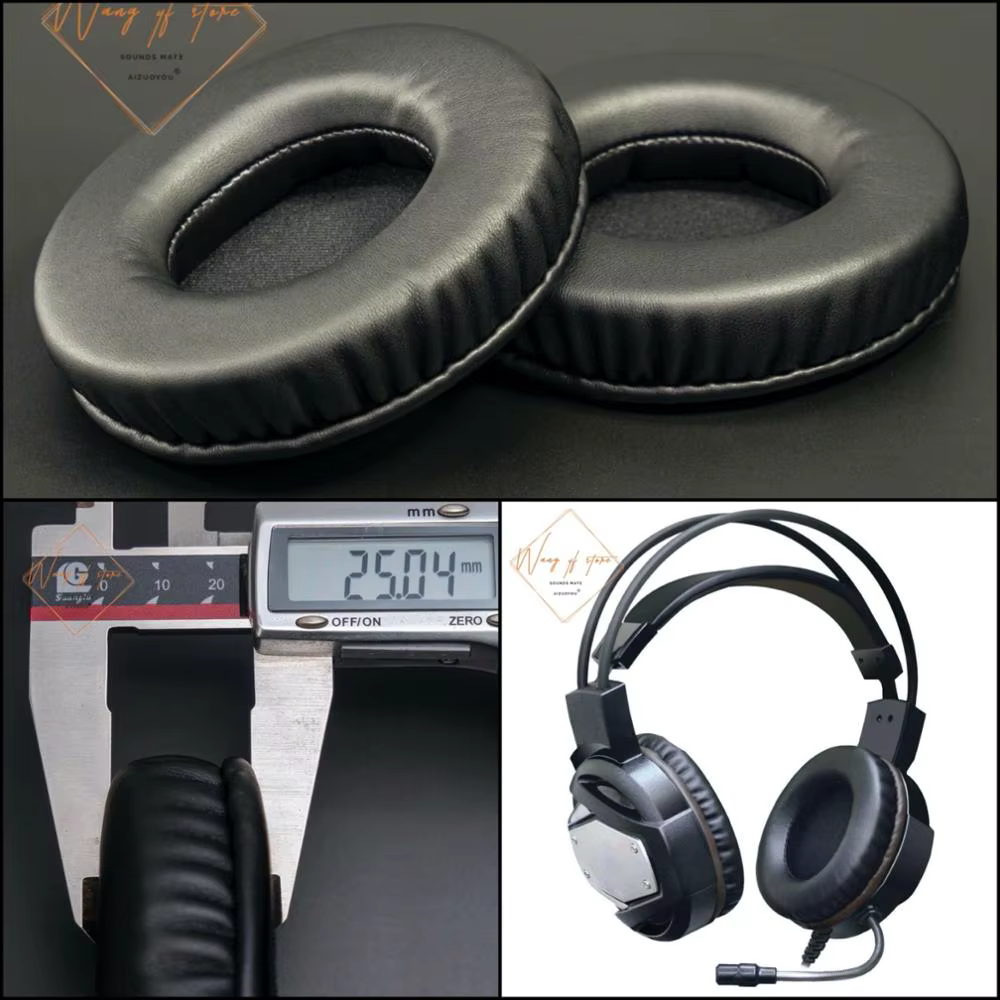 Soft Leather Ear Pads Foam Cushion EarMuff For Defender Warhead G-500 Gaming Headset Perfect Quality, Not Cheap Version