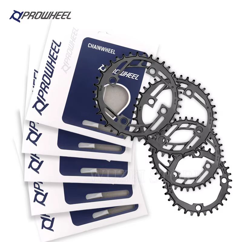 Prowheel 104BCD Round Narrow Wide Chainring STEEL Mountain Bicycle Chain Wheel 32T 34T 36T 38T 40T Tooth Plate MTB Bike Parts