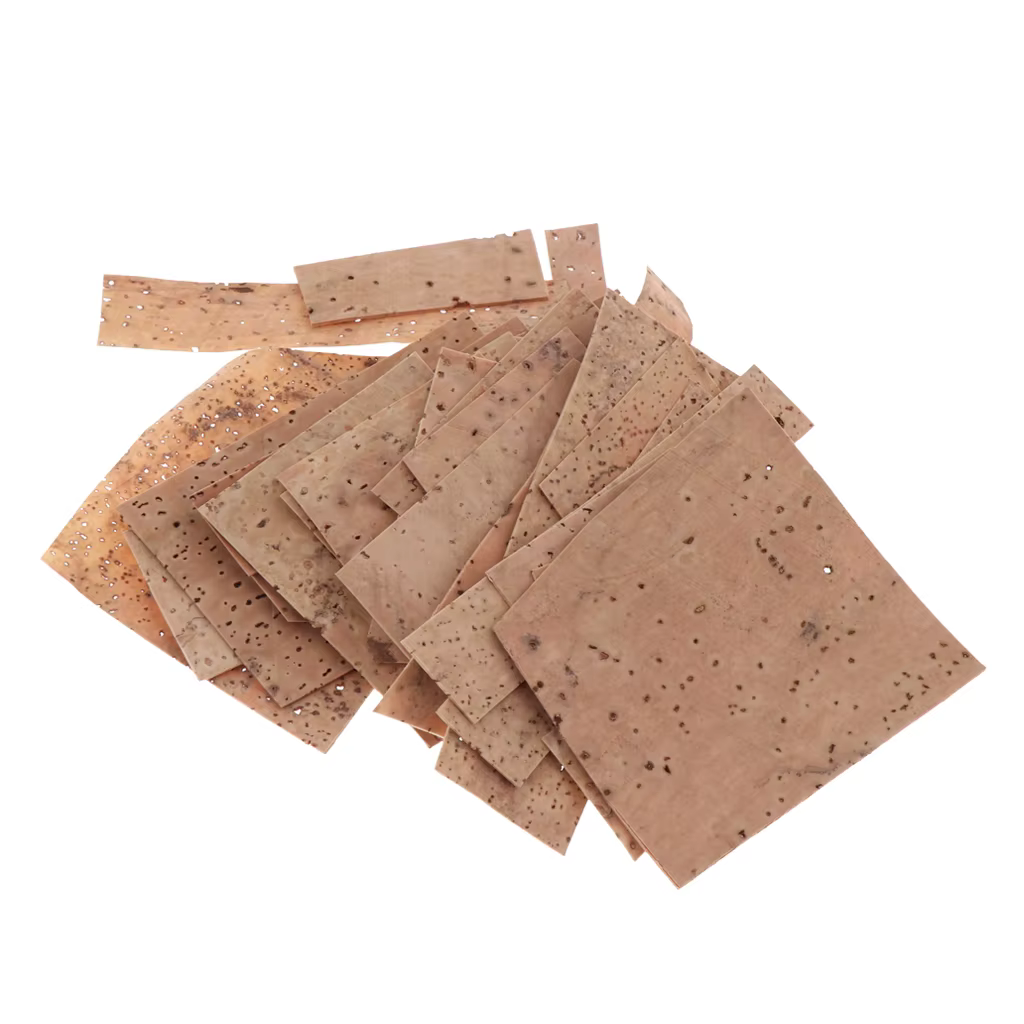 0.5/0.8mm Professioanl Natural Kit Sax Saxophone Neck Cork Sheet