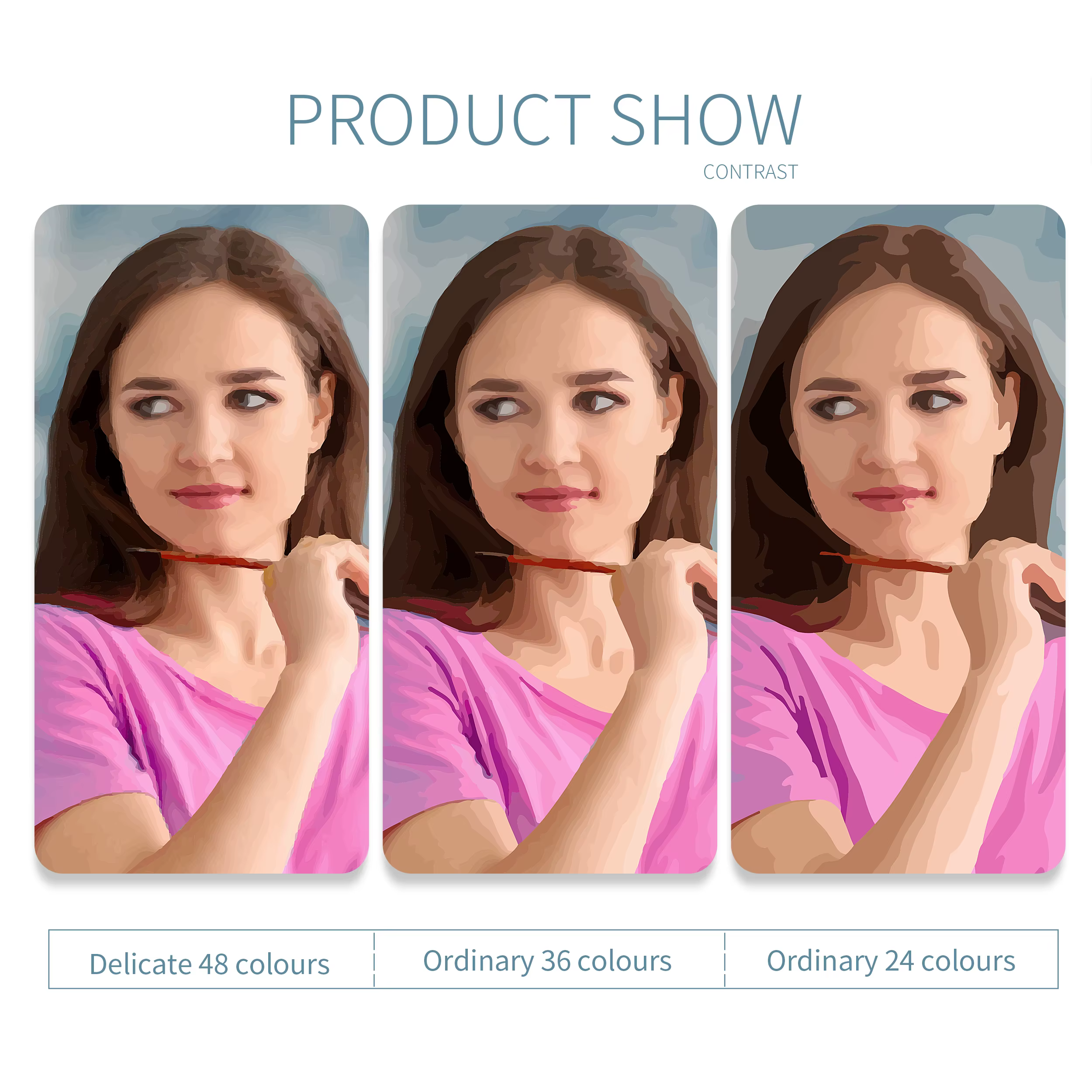 GATYZTORY Frame 24/36/48 Color Personalised Paint By Numbers Photo Custom Landscape Animals Family Coloring By Numbers Diy Gift