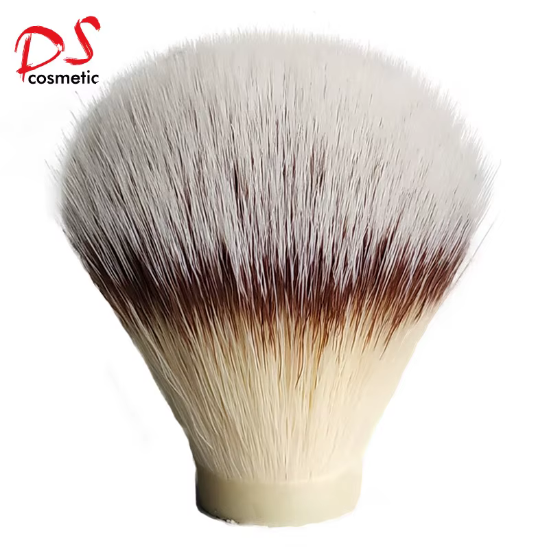 Dscosmetic T4 synthetic hair shaving brush knots with good backbone soft tip for shaving brush