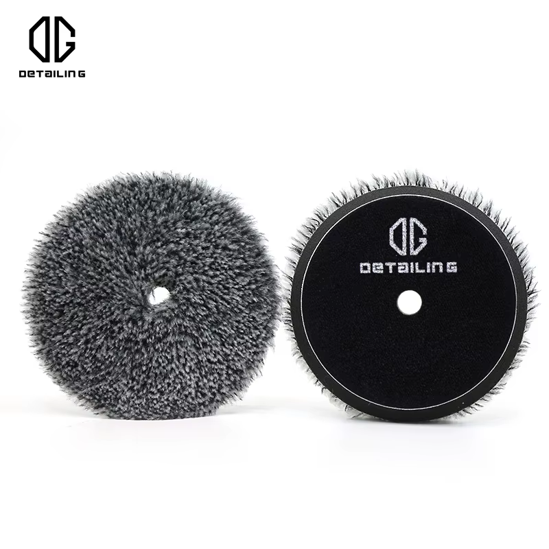 DETAILING Manufacturer Exclusive DA 3/5/6inch Wool Buffing Pad Car Care 100% Pure Wool Polishing Cutting Pad