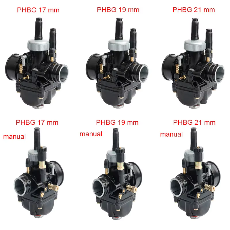 17mm 19mm 21mm Carburetor For  Dellorto DS PHBG  17/19 /21mm JOG50 JOG90 BWS100 RG50 DIO50