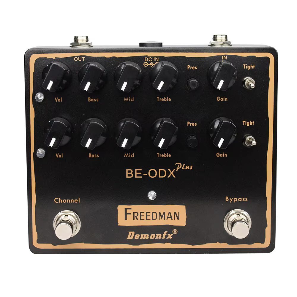 NEW Demonfx High Quality Overdrive Distortion BE-ODX Plus BE-OD Deluxe  Double Channel Guitar Effect Pedal  Guitar Accessories