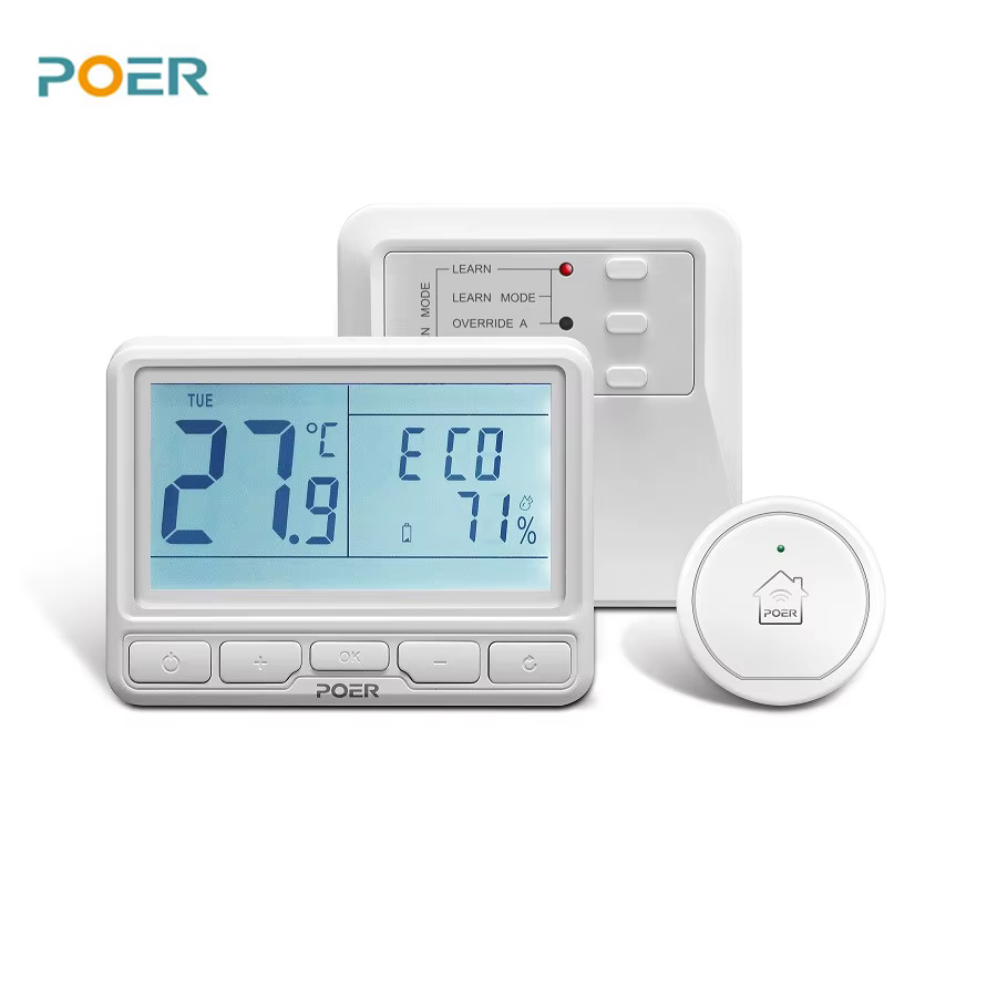 POER Wireless Wifi heating thermostat smart Thermoregulator digital temperature controller for gas boiler warm floor with Alexa