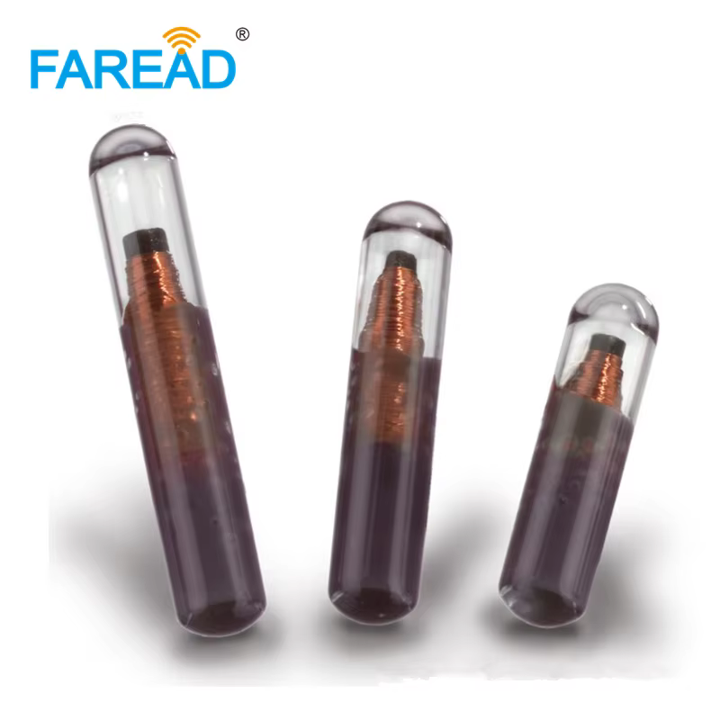 IP68 Bioglass Tag Transponders Rfid Micro Tracking Chip Digital ID Identifier Microchip 125KHz  UID/ID64/Manchester/Unique/64bit