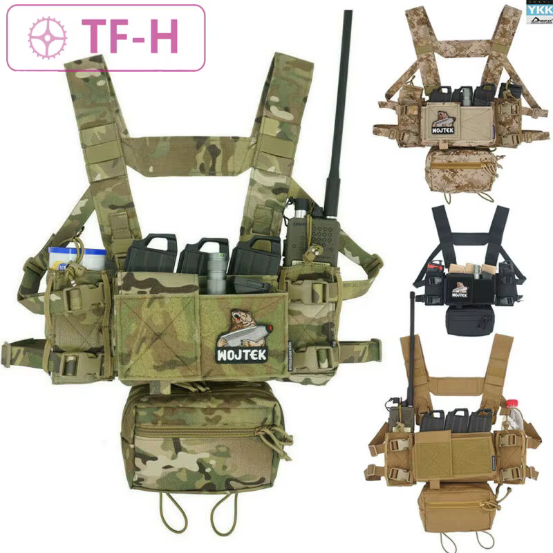 Tactical High-End Version SS Micro Fight Chassis MK4 Chest Rig Set Rangers BK/RG/CB/WG/MC/MCBK