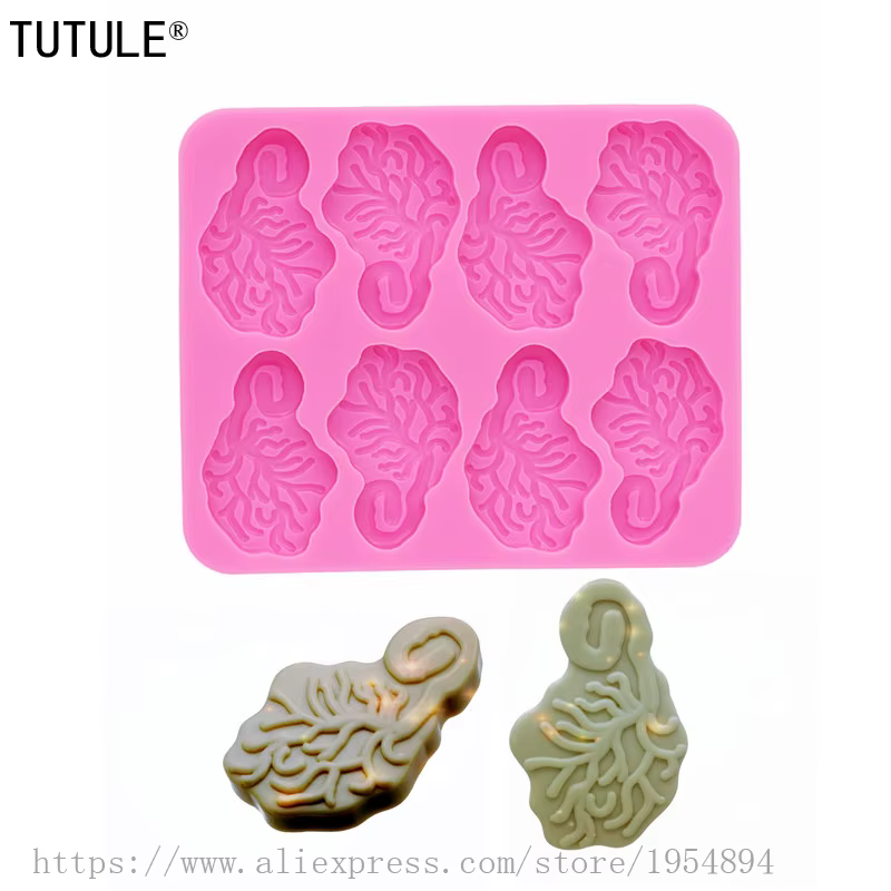 Gadgets,Placenta silicone mold Fondant Cake Decorating Tools Soap Mold Cake Chocolate Moulds Polymer Clay Silicone mold