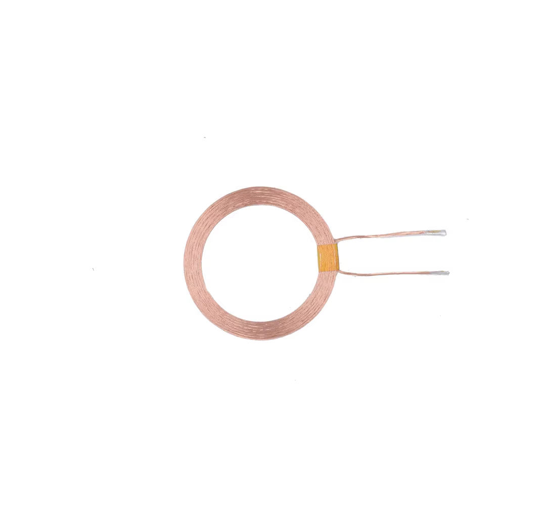 Taidacent 10PCS 10uH 29mm Electromagnet Bobbin Coil Flat Wire Air Core Induction Inductor Wireless Charge Supply Coil