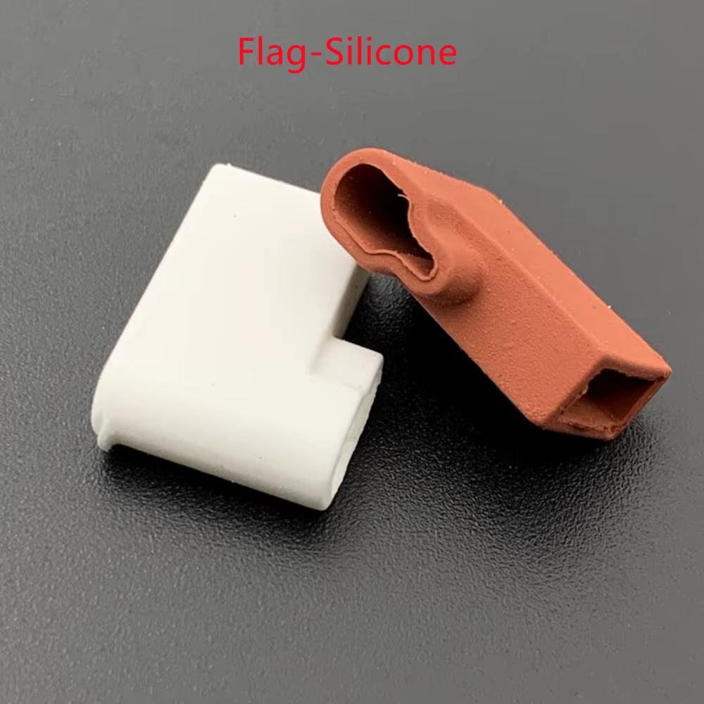 500PCS/1LOT Nylon/Silicone Flag/Round Female Lug sheath Cover Insulation Terminal Sleeve 2.8mm 4.8mm 6.3mm 110 187 250