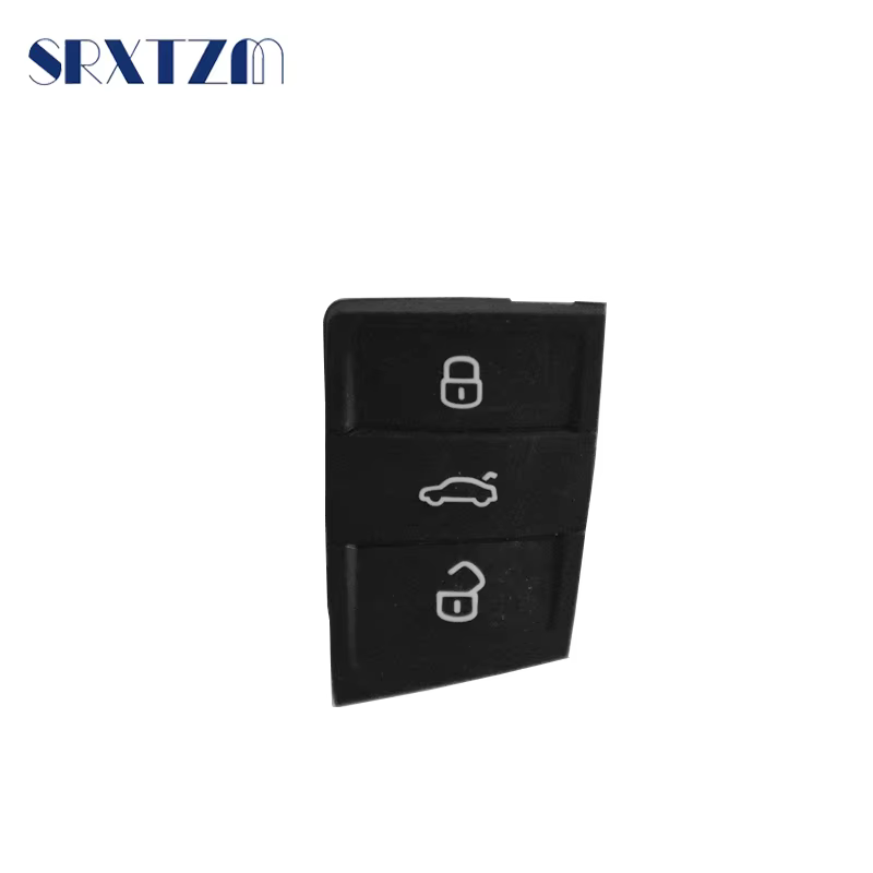 3 Button Rubber Remote Car Key Pad For Volkswagen VW Golf 7 4 5 Mk4 6 For Skoda Octavia For Seat Leon Ibiza Altea Key Fob