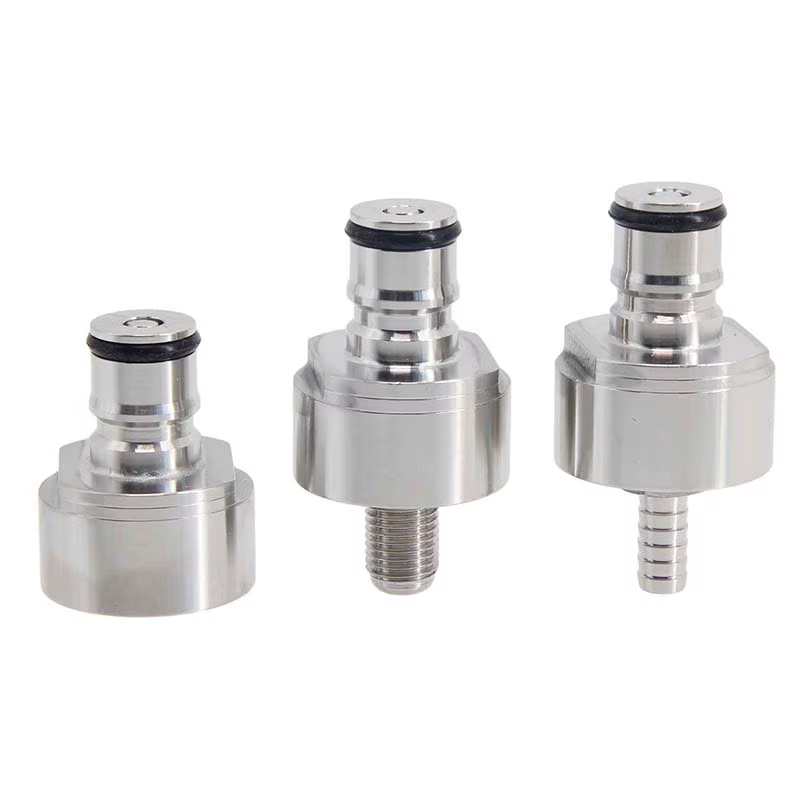 3 Different Types Stainless Carbonation Cap Ball Lock Type Fit Soft Drink PET bottles  Homebrew Kegging Parts