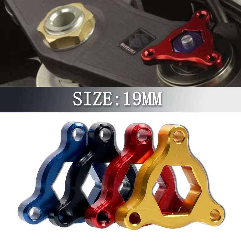 For Honda CBR600RR CBR1000RR CBR 600RR 1000RR CB1000R CB 1000R Motorcycle Accessories 19mm CNC Suspension Fork Preload Adjusters