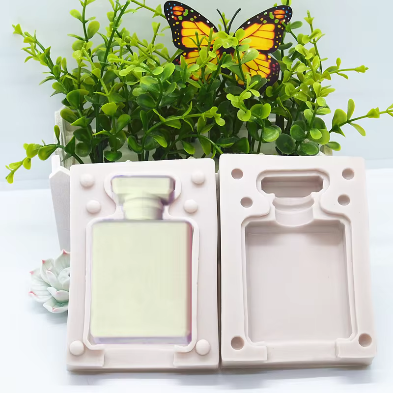 3d Wine Bottle Silicone Mold Kitchen Resin Baking Tool DIY Pastry Cake Fondant Moulds Dessert Chocolate Lace Decoration Supplies