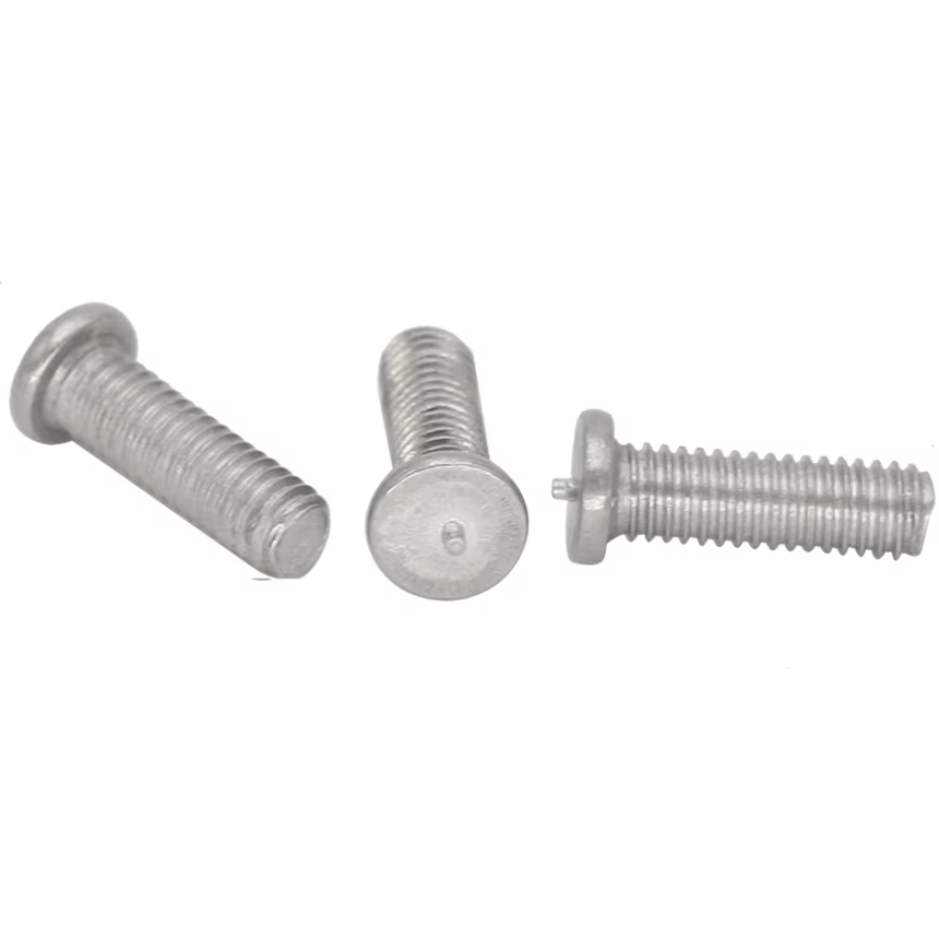 M3 M4 M5 M6 M8 OD 6mm 8mm 10mm 12mm 14mm 16mm 18mm 20mm Length Aluminum AL Bolt DIN32501 Threaded Spot Welding Stud Screw