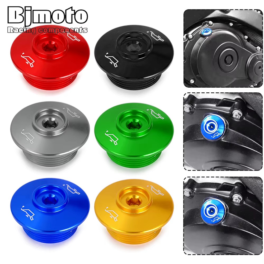 Oil Filler Cap M30*1.5 For KAWASAKI ZX-10R ZX-10RR ZX 10R 10RR ZX10R/RR 17-19 ZZR1200 02-05 ZZR1400 2006-2019 ZZR 1200 1400
