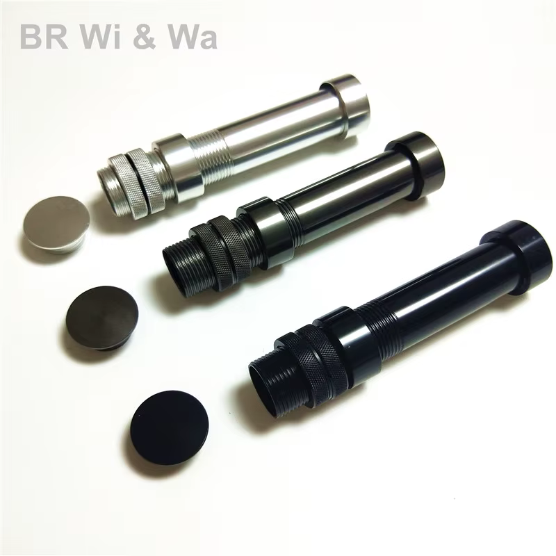 BR Wi & Wa Fly Aluminum Reel Seat Repair Fishing Rod, Compressed Wood, DIY, 30g, Size #16