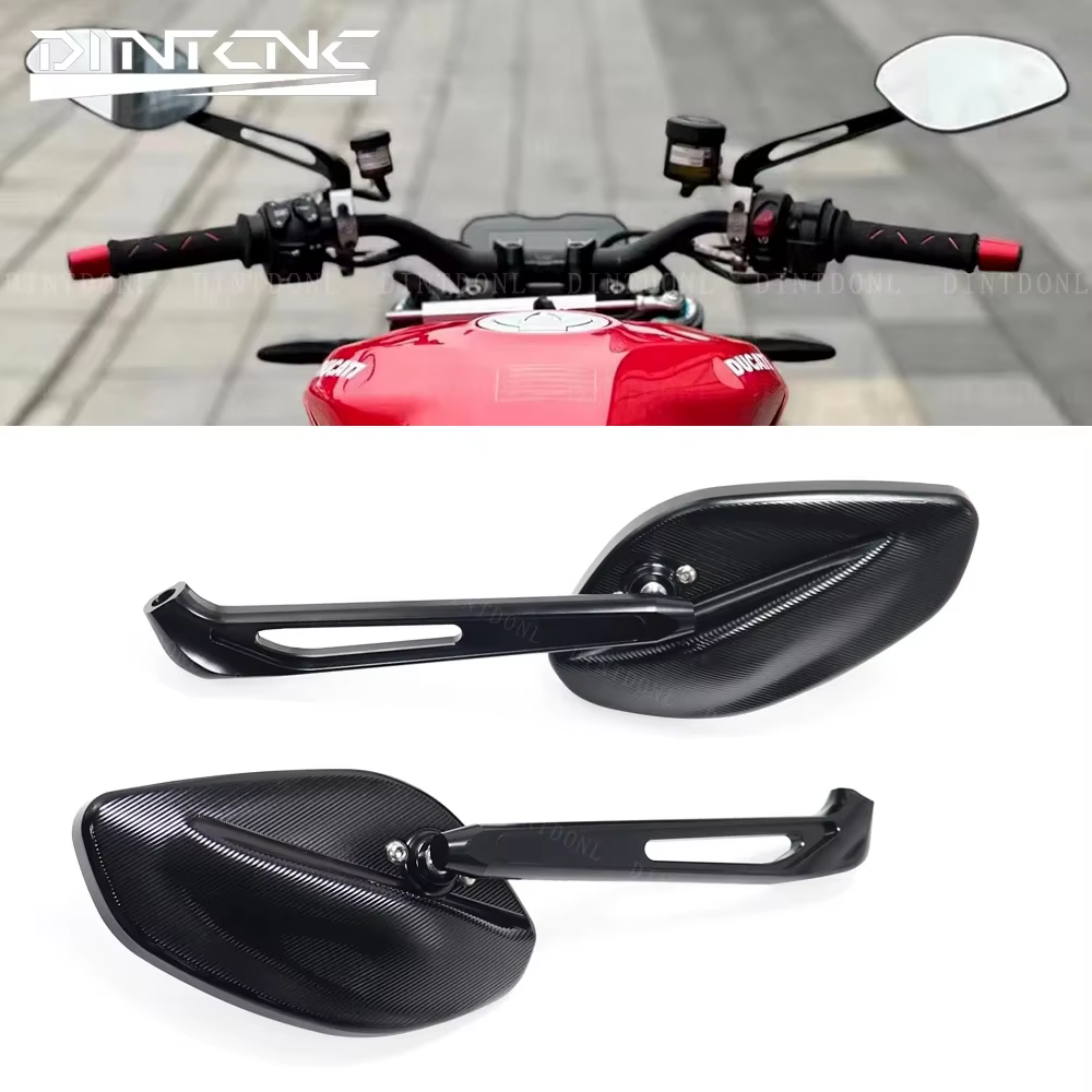 Left Right Glass Lenses Accessories Motorcycle Rear View Mirror For DUCATI Streetfighter V2 V4 V4S V4SP 2019 2020 2021 2022 848