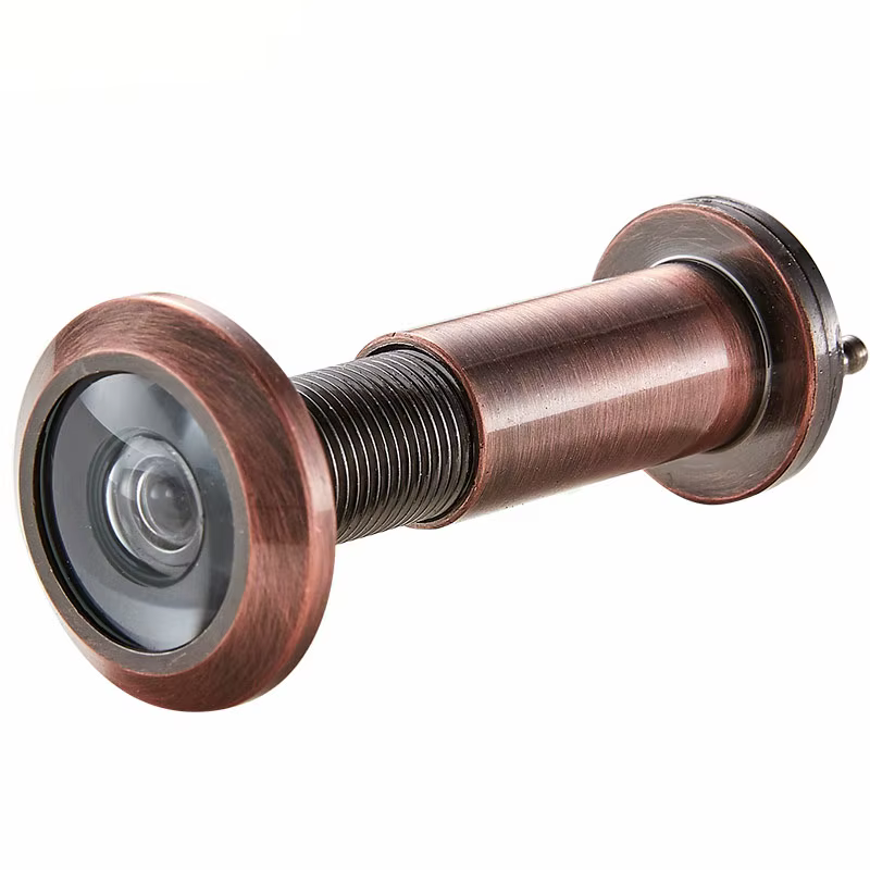 Door Viewer 14 16 22 28 32mm Anti Peeping Room Door Len Matte HD Lens with Cover Metal Cat Eye Security for Home View