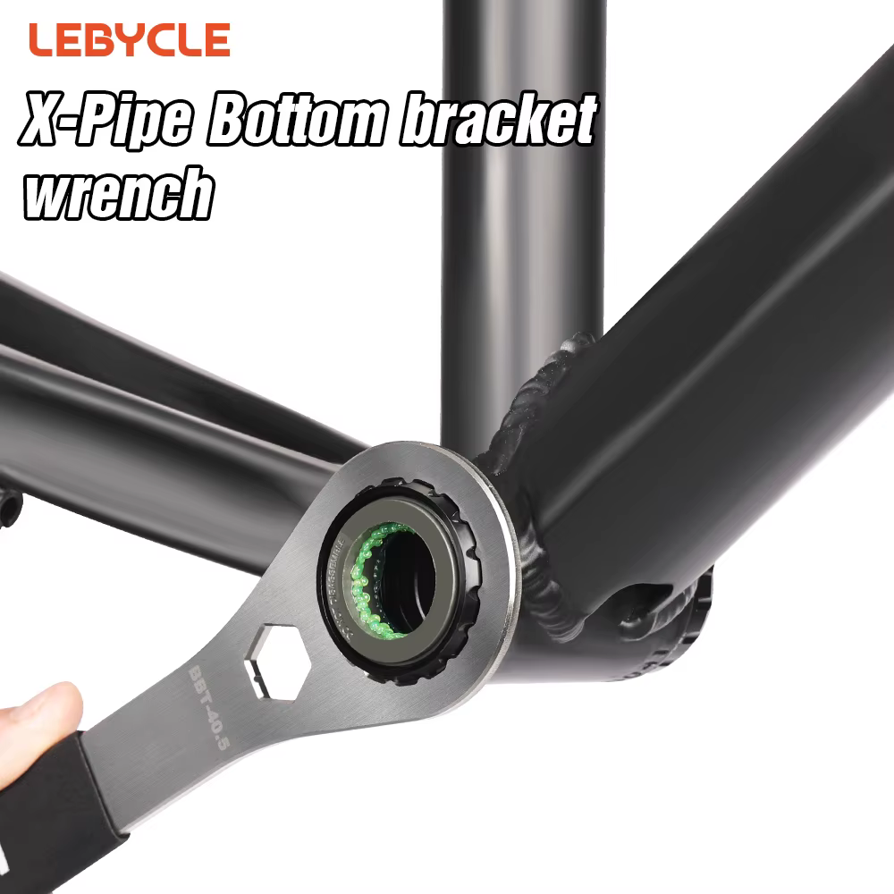 Lebycle MTB Road Bike Stainless steel Bottom Bracket Wrench Bicycle Bottom diameter 39/40.5/44/46/50MM BB Removal Tool Wrench