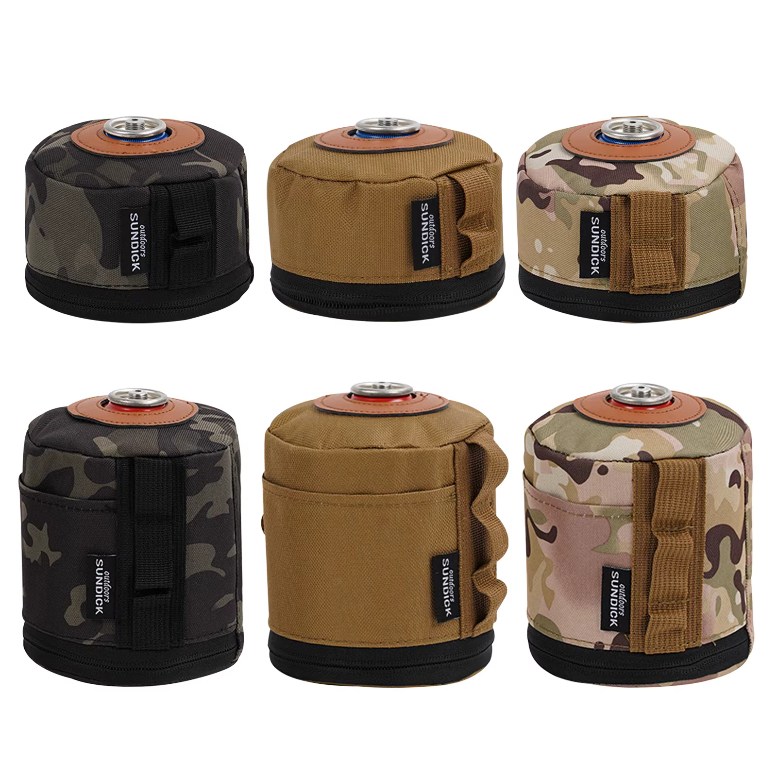Gas Canister Cover Portable Gas Tank Box Gas Tank Storage Bag Camping Gas Canister Camping Lamp Bag for Camping Hiking