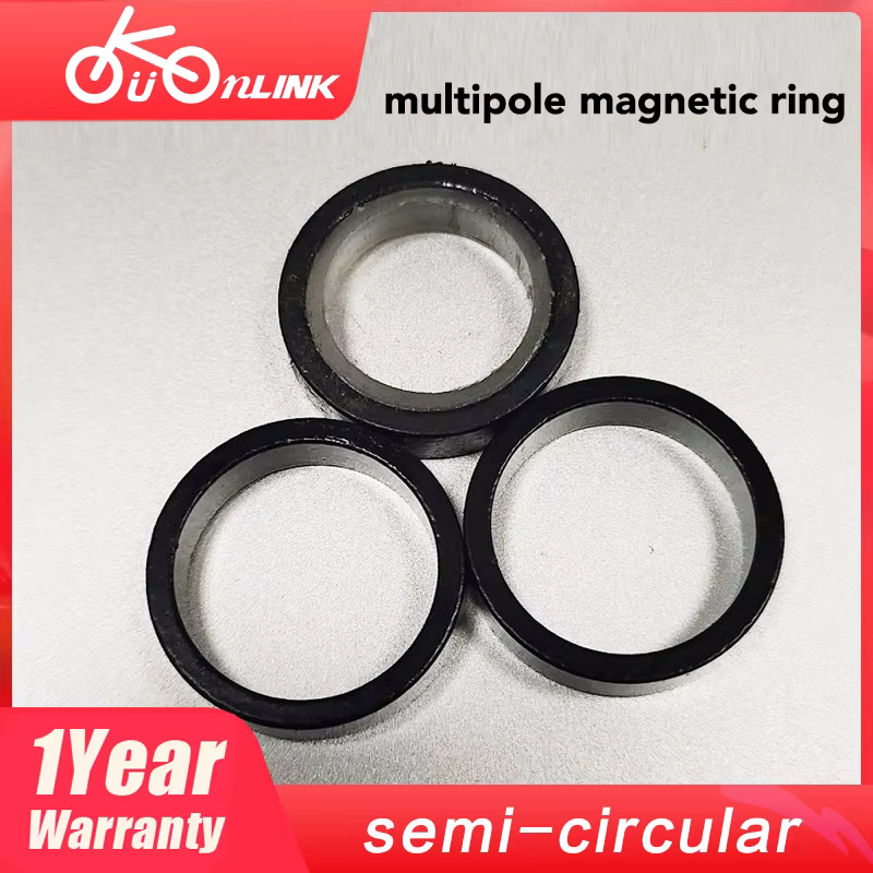 24 pole, 32 pole, rare earth permanent magnet multipole magnetic ring, semicircular injection molding rare earth permanent magne