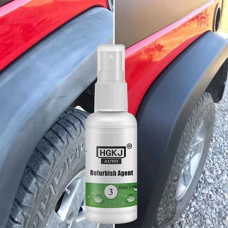 Plastic Restore Revitalizer Plastic Renovator Longlasting Coating For Car Rubbers Refurbish Clean Gloss Black Shine ﻿