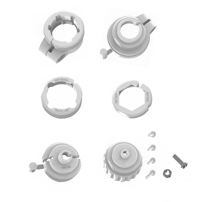 TRV Valve Adapters Connector for Tuya Zigbee WiFi Smart Radiator Thermostat Valve M30*1.5/M28*1.5 Head Adaptor TRV602/TRV604