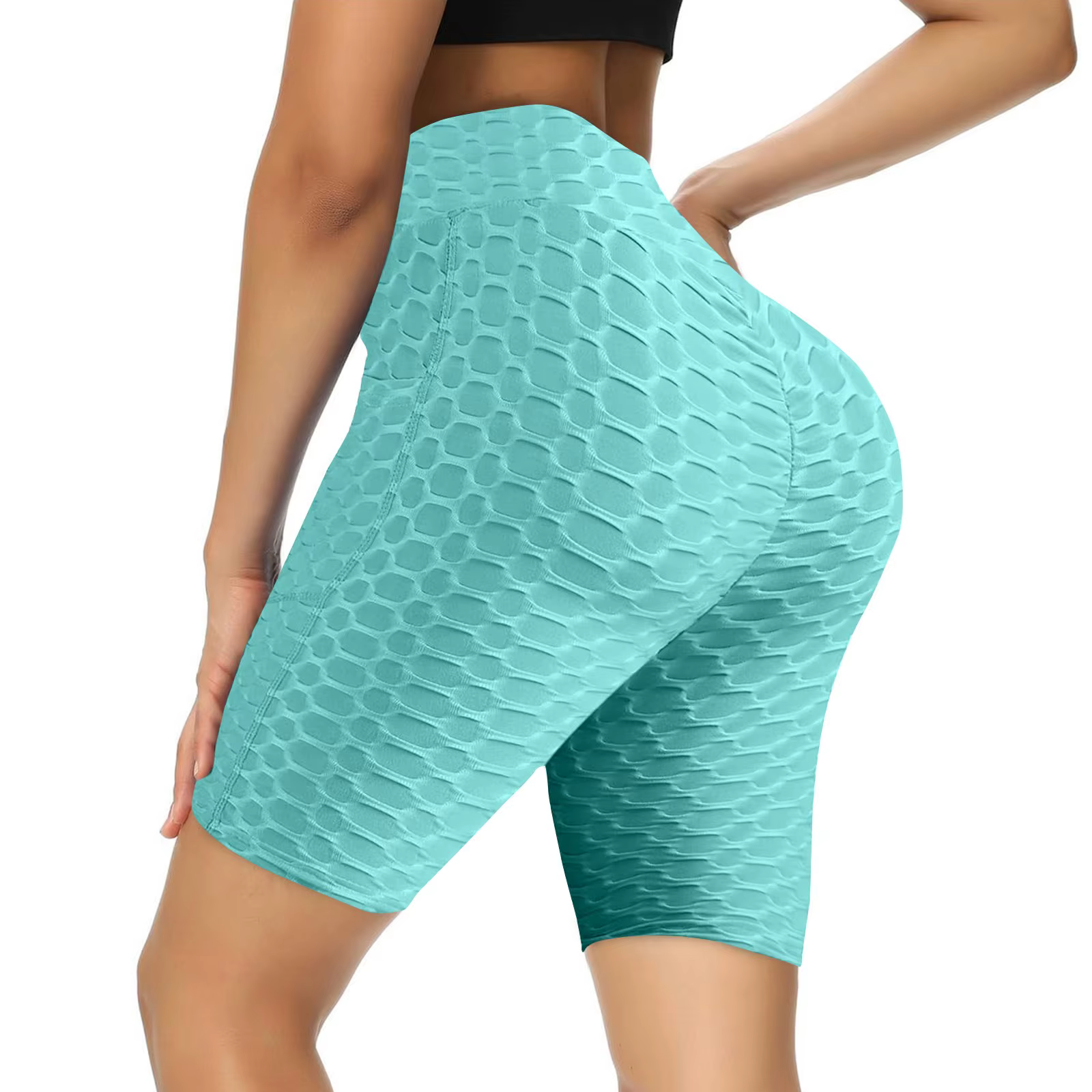 Seamless Shorts For Women Push Up Booty Workout Shorts 2024 New Female Fitness Sports Short Gym Clothing Yoga Shorts