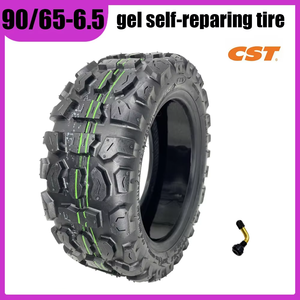 90/65-6.5 Gel Self-repairing Tire CST Tubeless Off-Road Tyre for 11 Inch Electric Scooter Dualtron Thunder Zero 11X Jelly Tyre