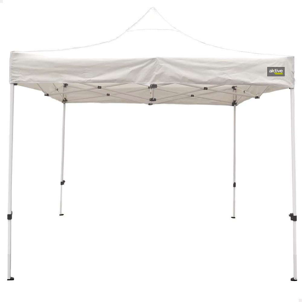 Max-air 300x300x220/320 cm white Aktive height adjustable folding gazebo